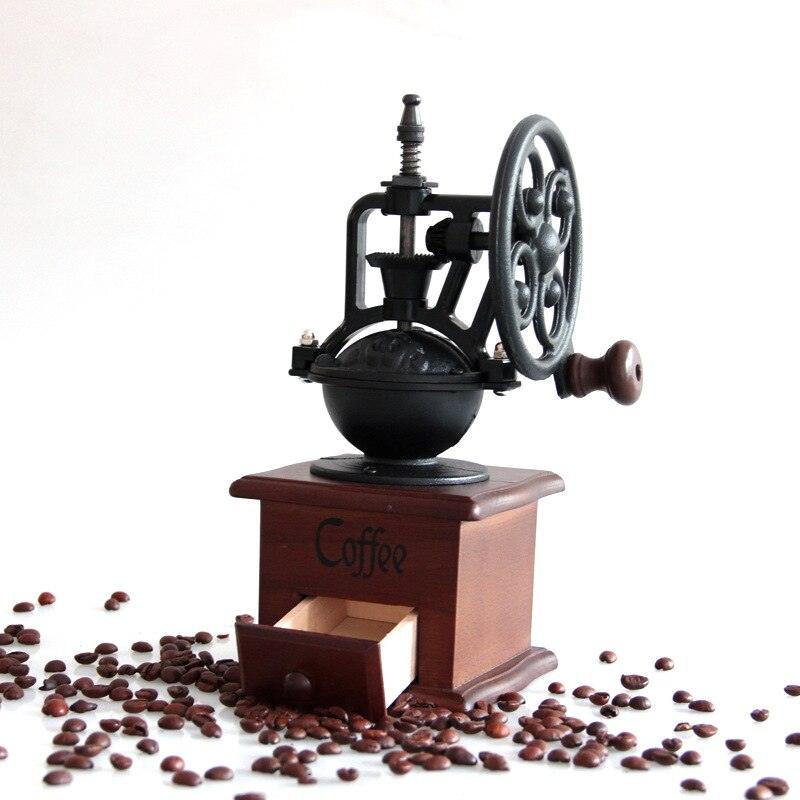 Antike und manuelle Kaffeemühle aus Holz - MYTEACOFFEE.COM | TEABALLS Online bestellen | Gratis Versand ab 30€