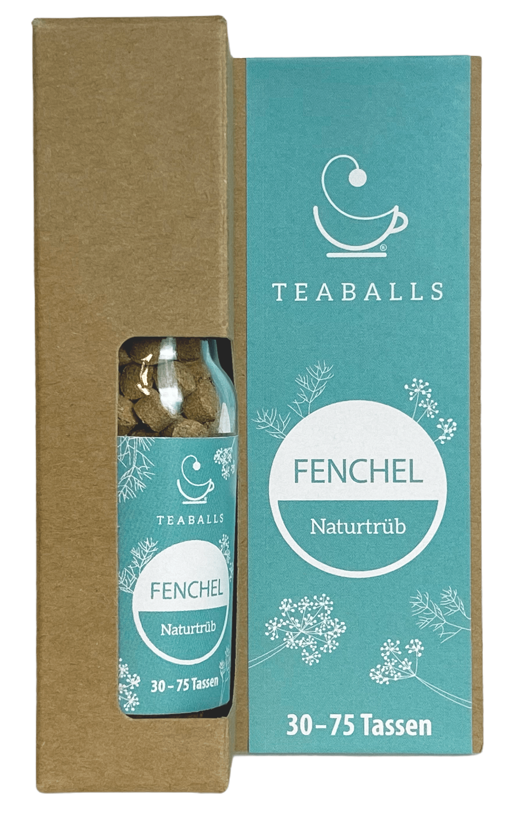 TEABALLS – Fenchel | Naturtrüb | 30-75 Tassen - MYTEACOFFEE.COM | Tee und Kaffee Online bestellen | TEABALLS | BELMIO | DAMATH