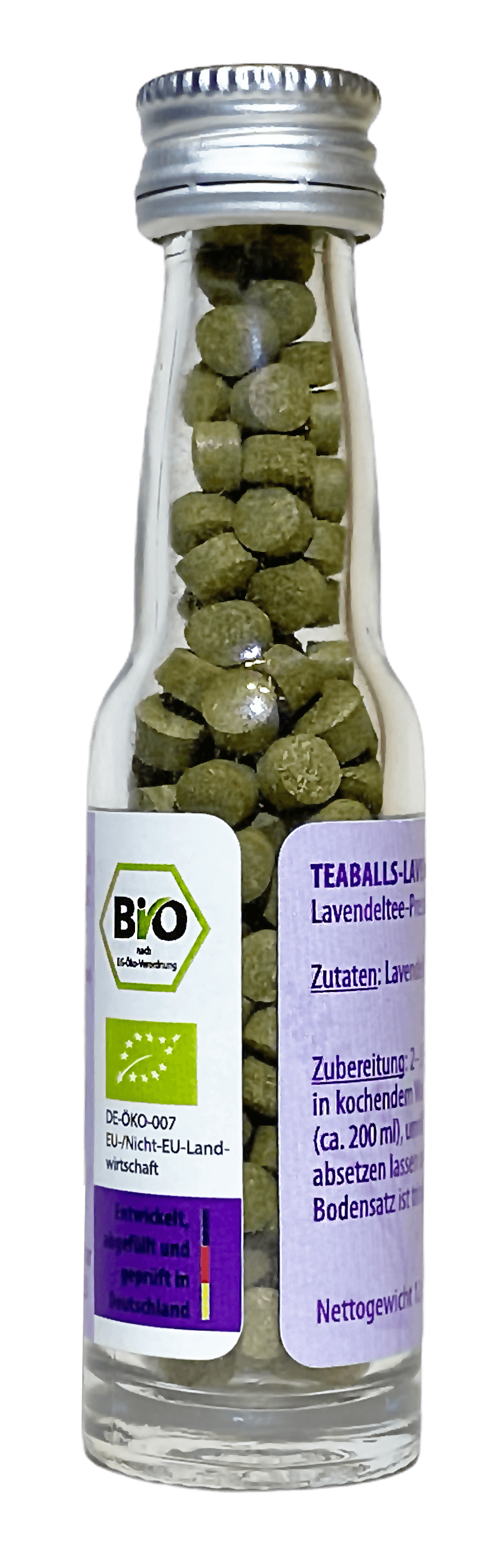 TEABALLS – Lavendel Bio | Naturtrüb | 30-75 Tassen - MYTEACOFFEE.COM | Tee und Kaffee Online bestellen | TEABALLS | BELMIO | DAMATH