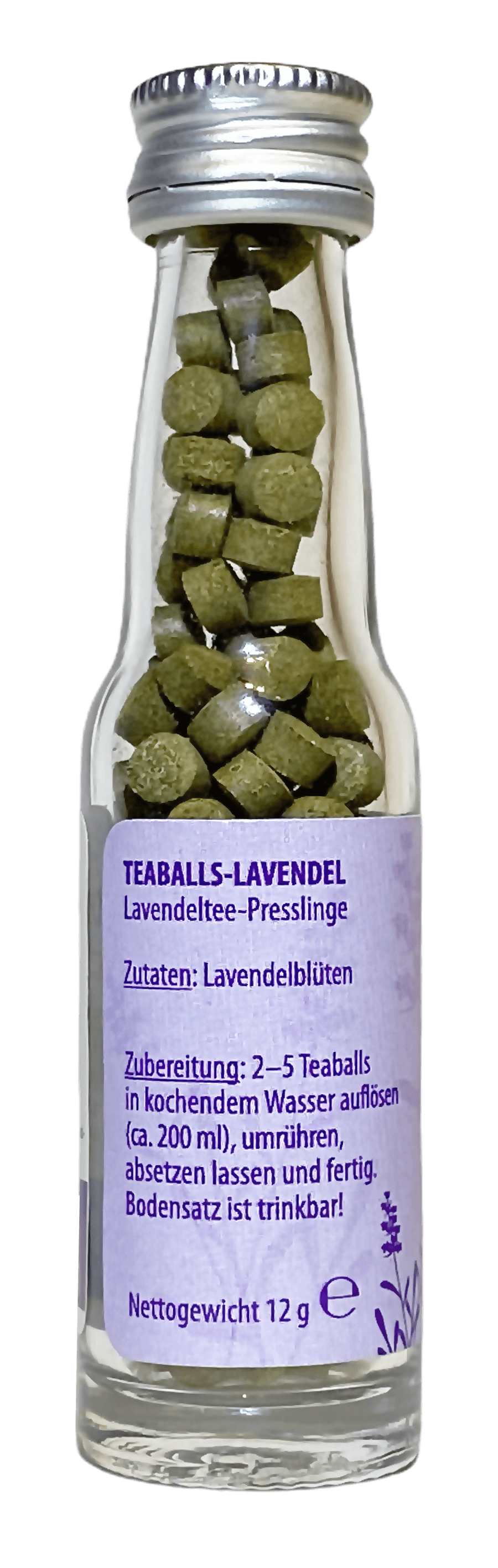TEABALLS – Lavendel Bio | Naturtrüb | 30-75 Tassen - MYTEACOFFEE.COM | Tee und Kaffee Online bestellen | TEABALLS | BELMIO | DAMATH
