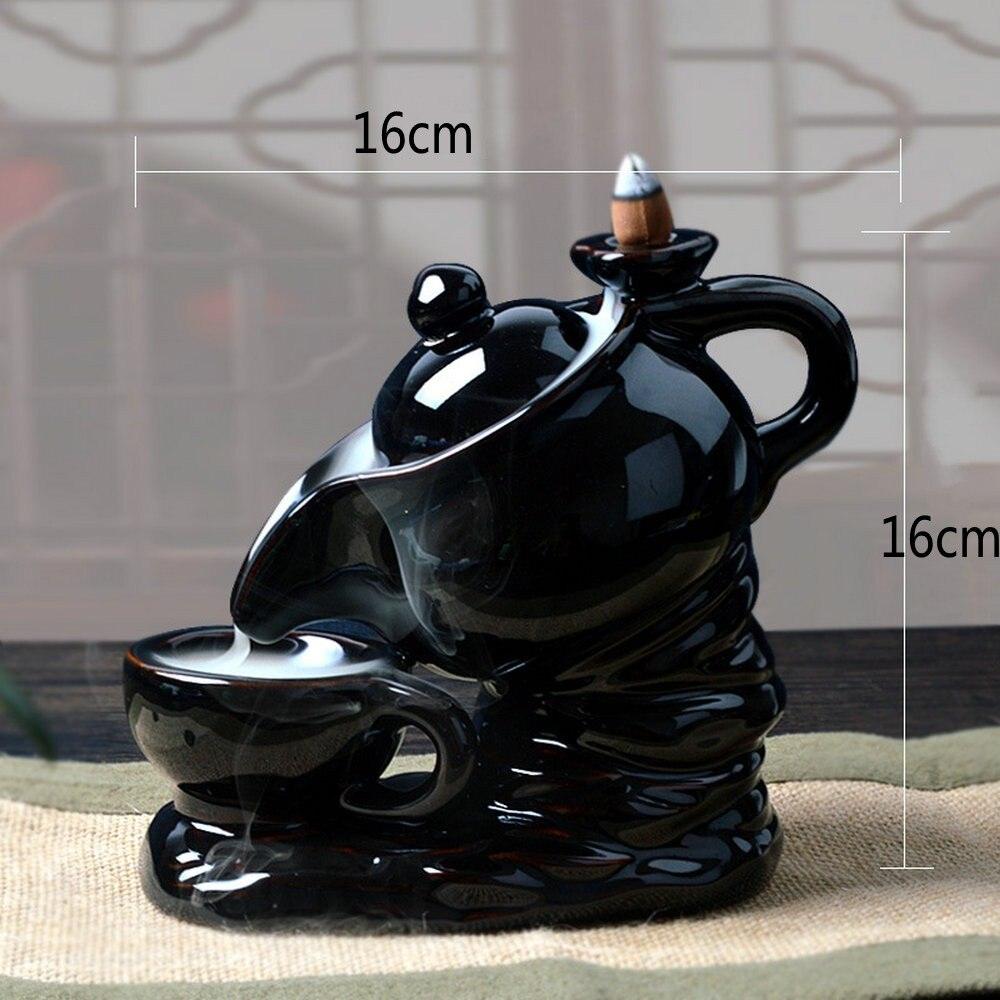 Teekanne Keramik Rauch Rückfluss Weihrauch - MYTEACOFFEE.COM | TEABALLS Online bestellen | Gratis Versand ab 30€